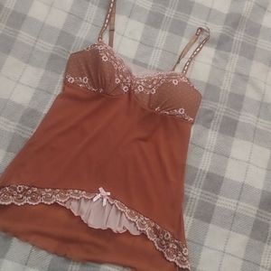 Brown and Pink Lingerie